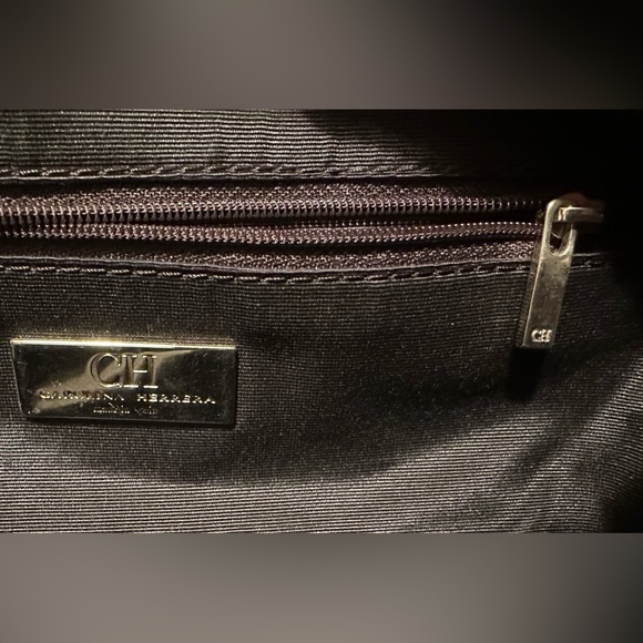 Carolina Herrera pink leather bag - Picture 3 of 11